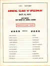 Ascot Speedway October 9, 1971