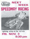 Ascot Speedway October 27, 1972