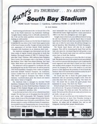 Ascot Speedway - July 31, 1985