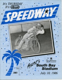 Ascot Speedway July 10, 1986