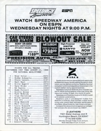 Ascot Speedway September 15, 1988