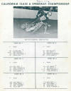 1970 and 1971 Bakersfield Speedway Program
