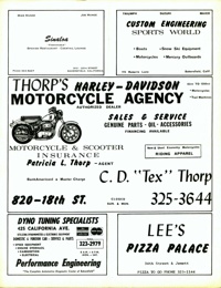 1970 Bakersfield Program