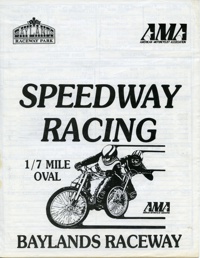 Baylands Speedway June 11, 1987