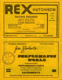 Cal Expo Speedway July 21, 1978 Sacramento, California