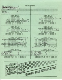1988 Cal Expo Speedway Sacramento, California