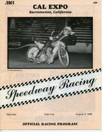 Cal Expo Speedway August 4, 1990 Sacramento, California