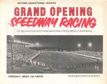 Costa Mesa Speedway May 1, 1970