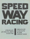 Costa Mesa Speedway June 11, 1971