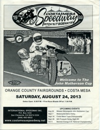 Costa Mesa Speedway August 24, 2013