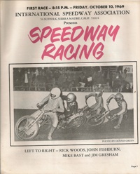 Costa Mesa Speedway October 10, 1969