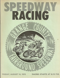 Costa Mesa Speedway August 14, 1970