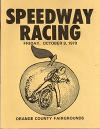 Costa Mesa Speedway October 9, 1970