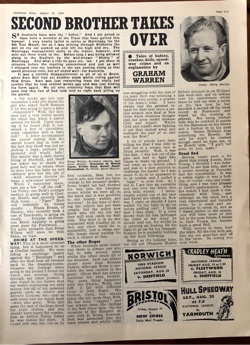 1949 Speedway Echo - England