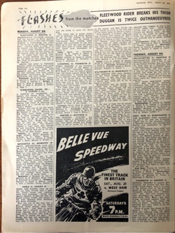 1949 Speedway Echo - England