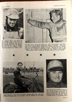 1950 Speedway Reporter - England