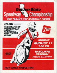 Speedway Racing in Fresno 1985