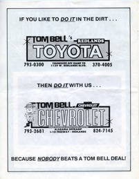 Glen Helen Speedway July 5, 1988