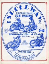 Ice Speedway Racing at the Cow Palace 1987
