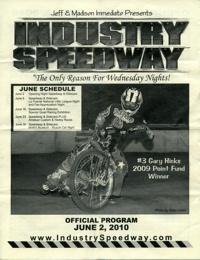 Industry Speedway June 2, 2010