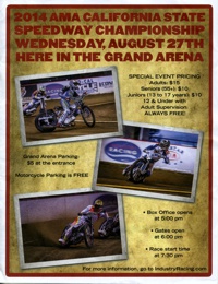 Industry Speedway August 9, 2014