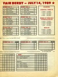 Long Beach US National Qualifier July 21, 1989