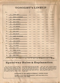 Speedway at Los Angeles Sports Arena September 13, 1969
