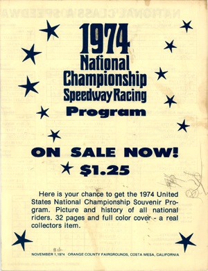 1974 US Speedway Nationals
