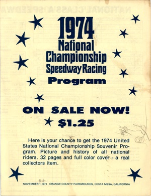 1974 US Speedway Nationals