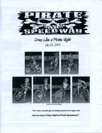 Pirate Speedway - July 25, 2014