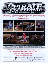 Pirate Speedway - August 8, 2014