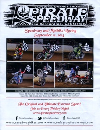 Pirate Speedway - September 12, 2014