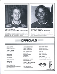 1982 IMS Speedway,California State Championship