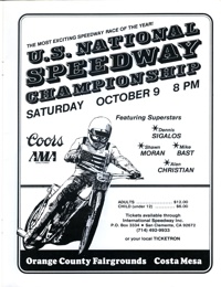 1982 IMS Speedway,California State Championship