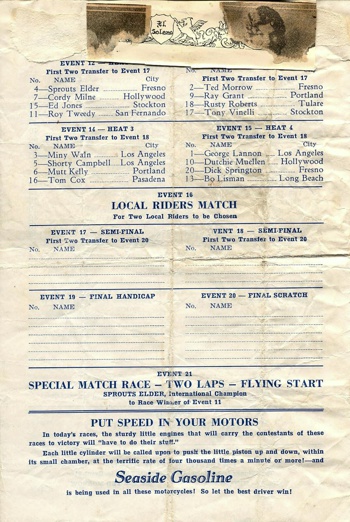 Seaside Speedway 1932