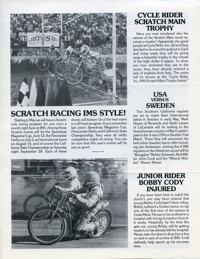 Speedway Times May 1985