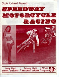 1969 Whiteman Stadium Speedway