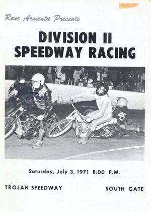 Trojan 1971 Division II Speedway Championship