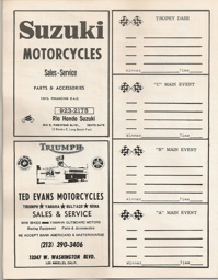 Trojan Speedway August 25, 1968