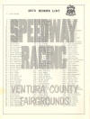 Speedway at Ventura Raceway 1973