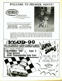 Ventura Speedway Program - August 28, 1973